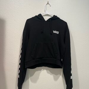 Women’s black hoodie from vans.